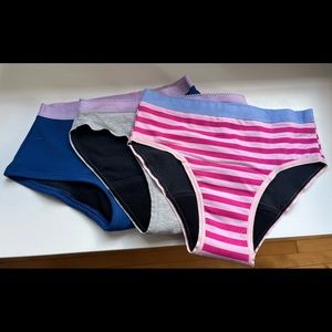 THINX BTWN 3-pack size 9-10 bikini style